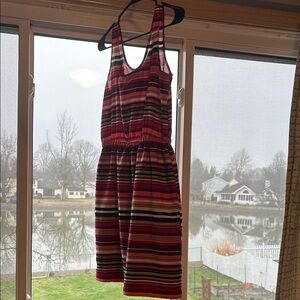 Striped Sleeveless Dress